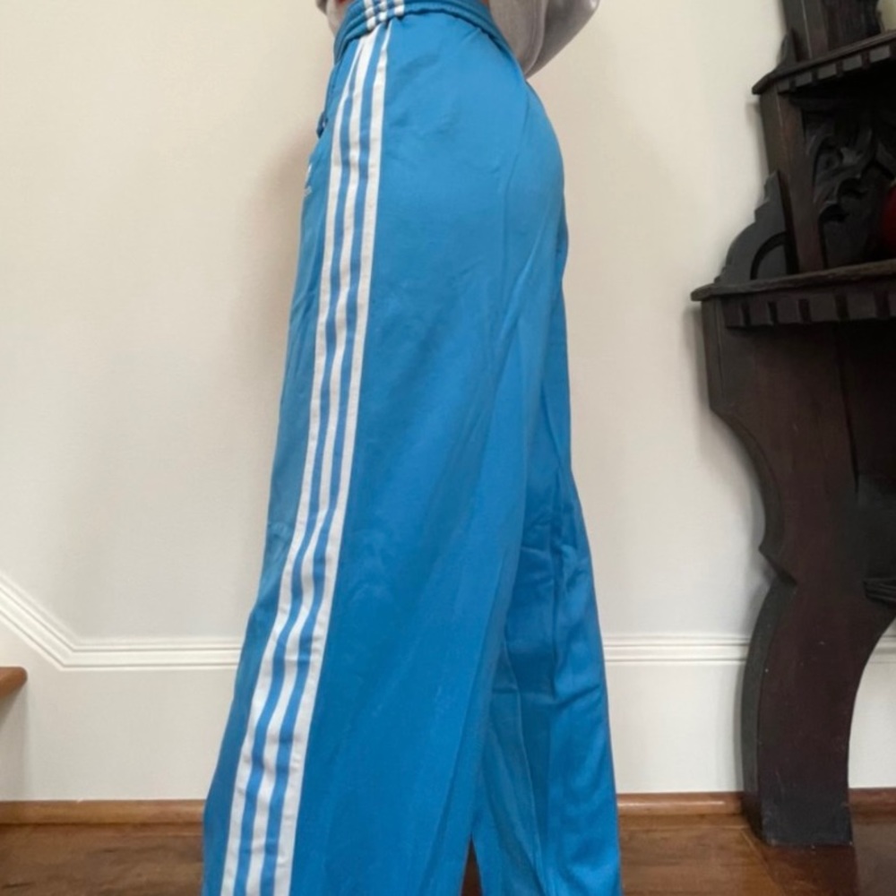 Adidas baby blue track pants